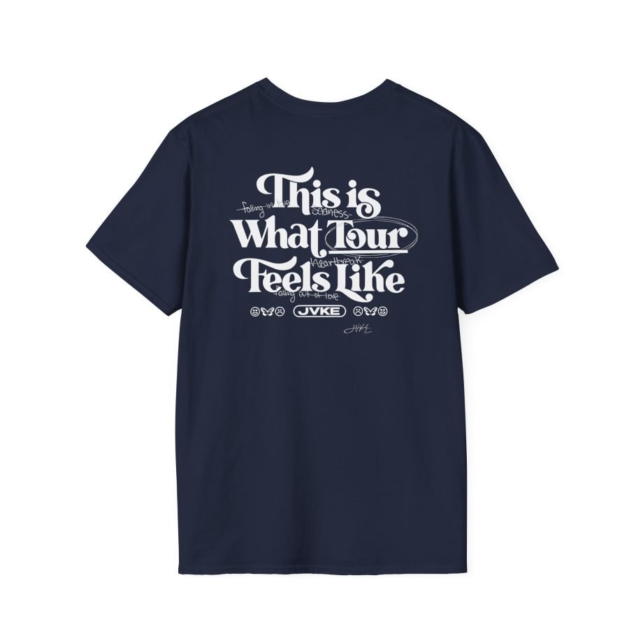 Jvke What Tour Feels Like Unisex Softstyle T-Shirt