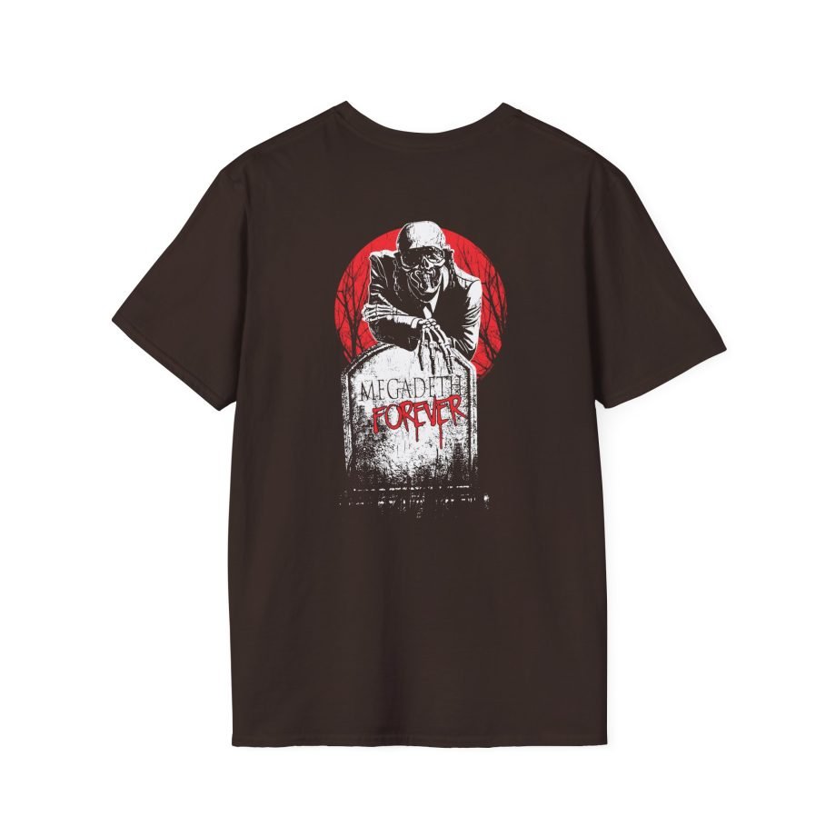 Megadeth Tombstone Vic Unisex Softstyle T-Shirt