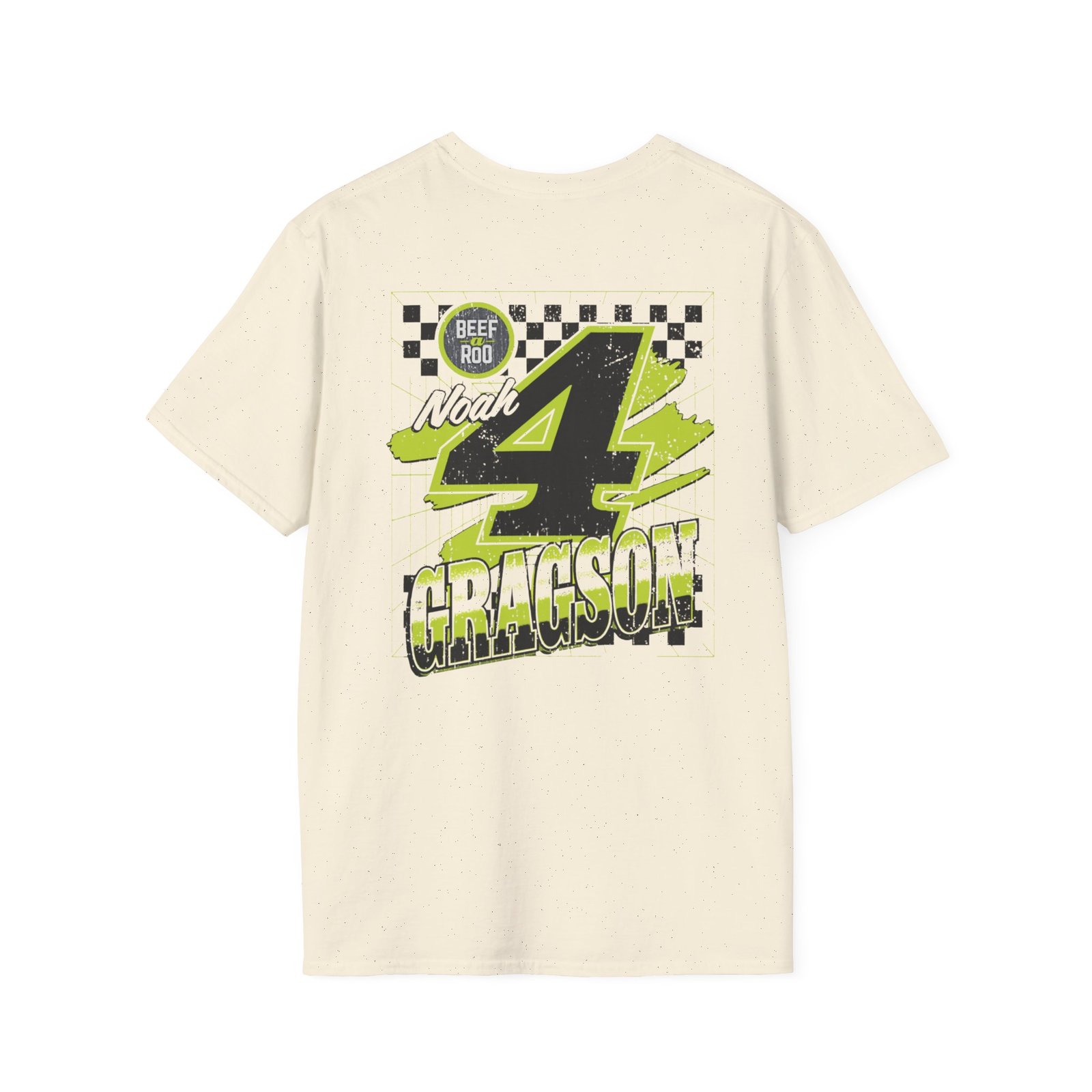 Noah Gragson Beef a Roo 2 Spot Unisex Softstyle T-Shirt