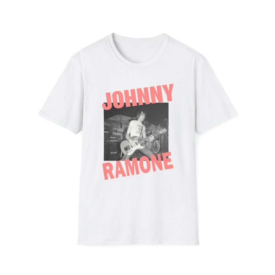 Johnny Ramone Riff Unisex Softstyle T-Shirt