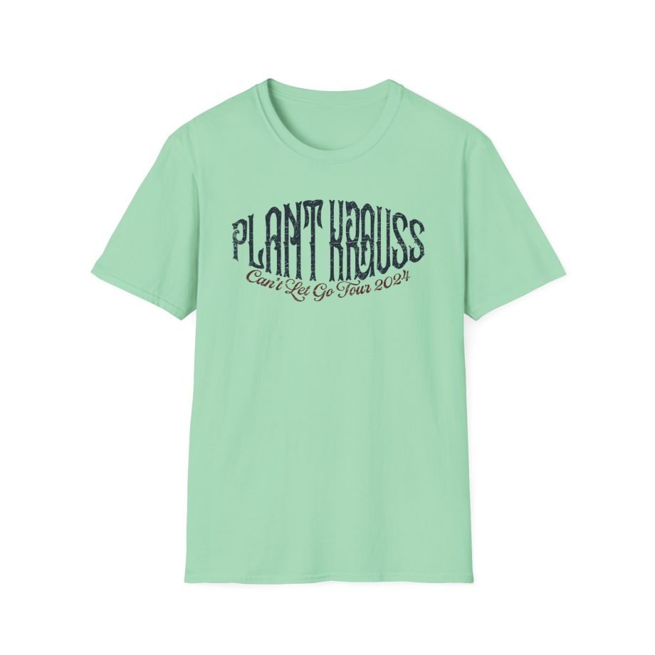 Robert Plant Inflated Type Unisex Softstyle T-Shirt
