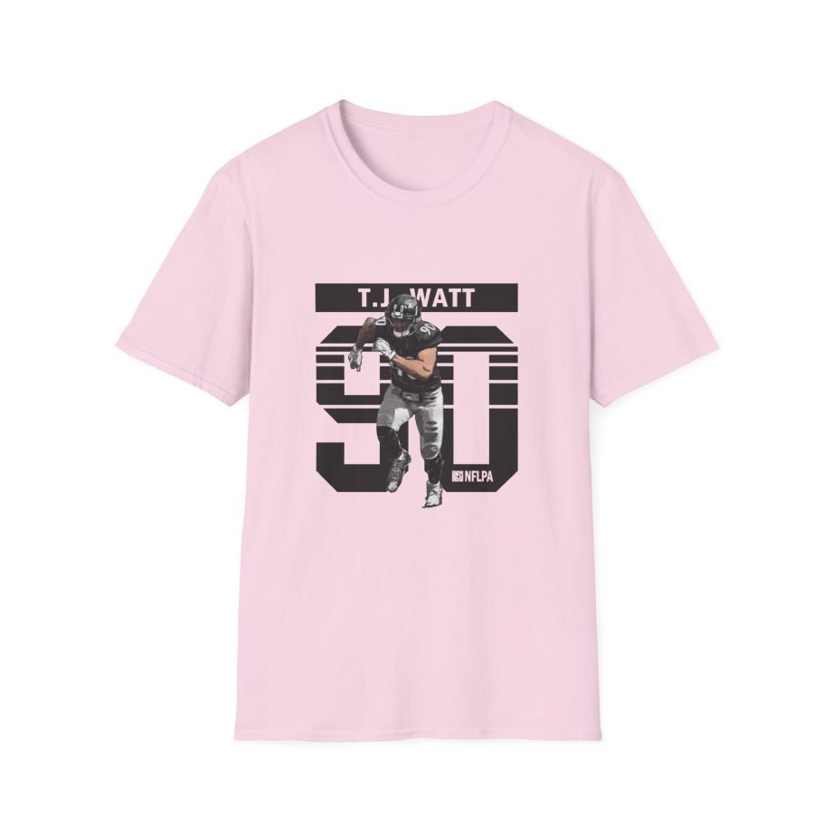 Tj Watt Grunge Unisex Softstyle T-Shirt