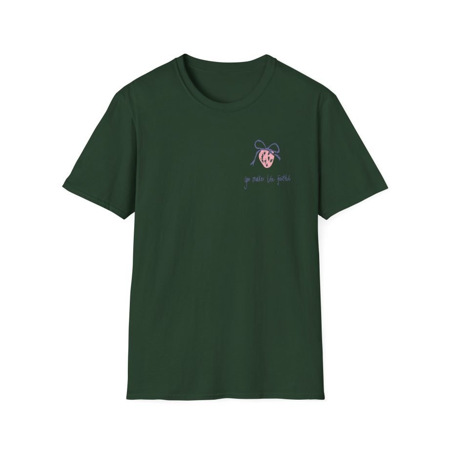 Evelyn Ha Peach Perfect unisex softstyle t-shirt