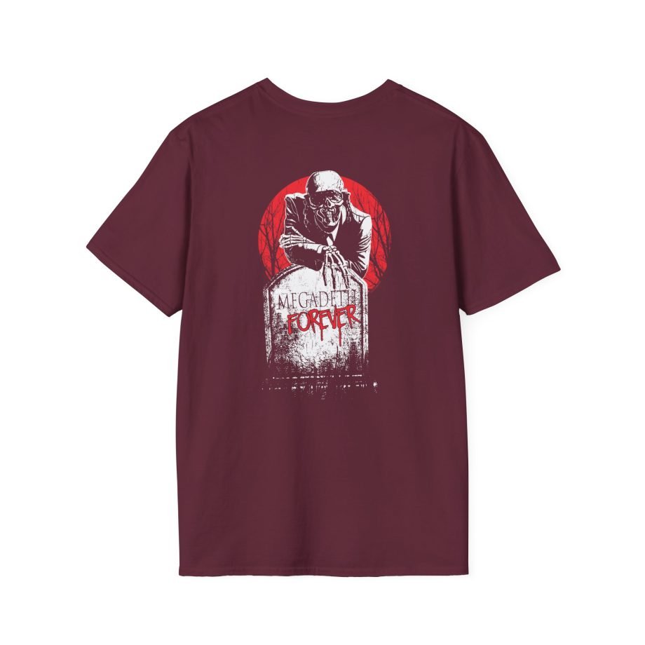 Megadeth Tombstone Vic Unisex Softstyle T-Shirt