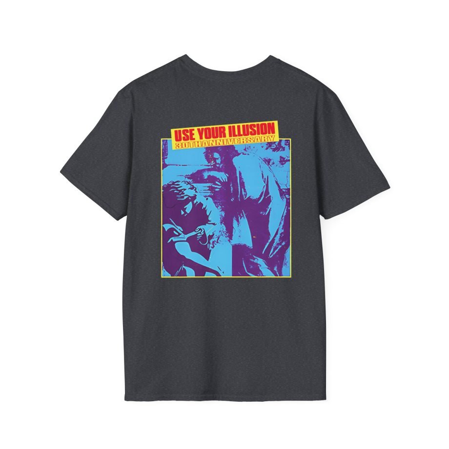 Guns N Roses 30th Anniversary Use Your Illusion Unisex Softstyle T-Shirt