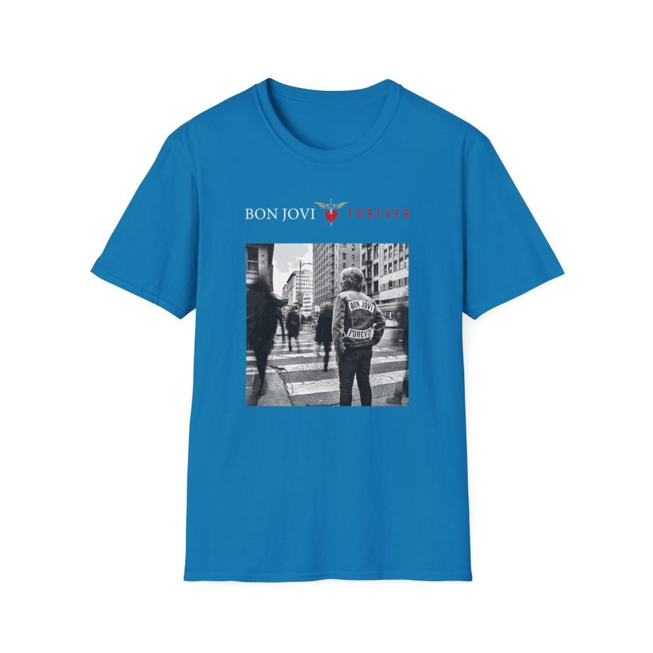 Bon Jovi Album Cover Unisex Softstyle T-Shirt