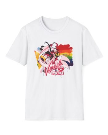 Helluva Boss Verosika Micro Ribbed Unisex Softstyle T-Shirt