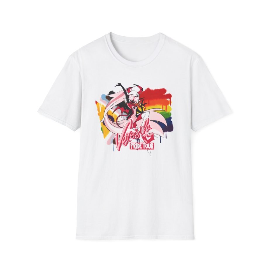 Helluva Boss Verosika Micro Ribbed Unisex Softstyle T-Shirt
