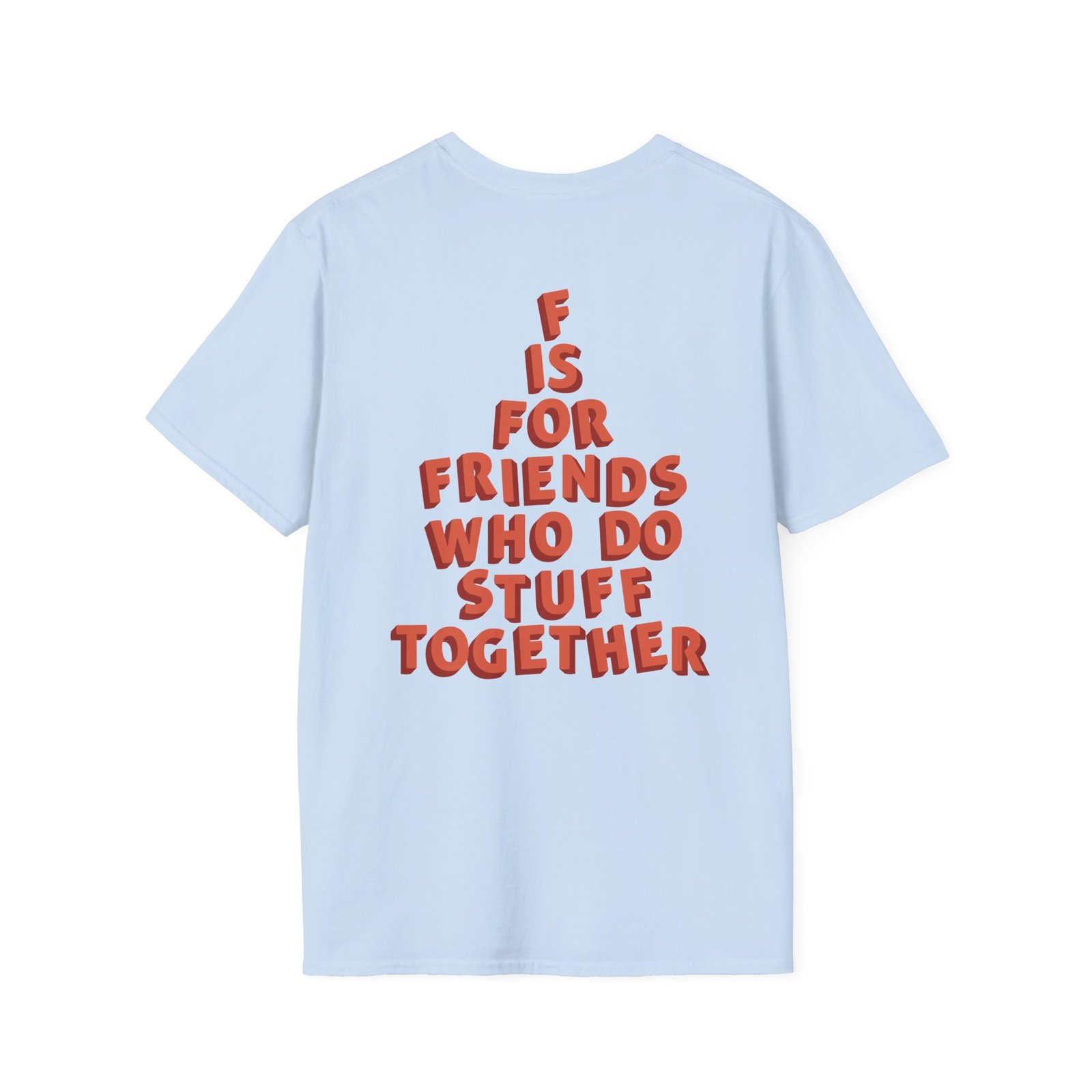 Spongebob Do Stuff Together Unisex Softstyle T-Shirt