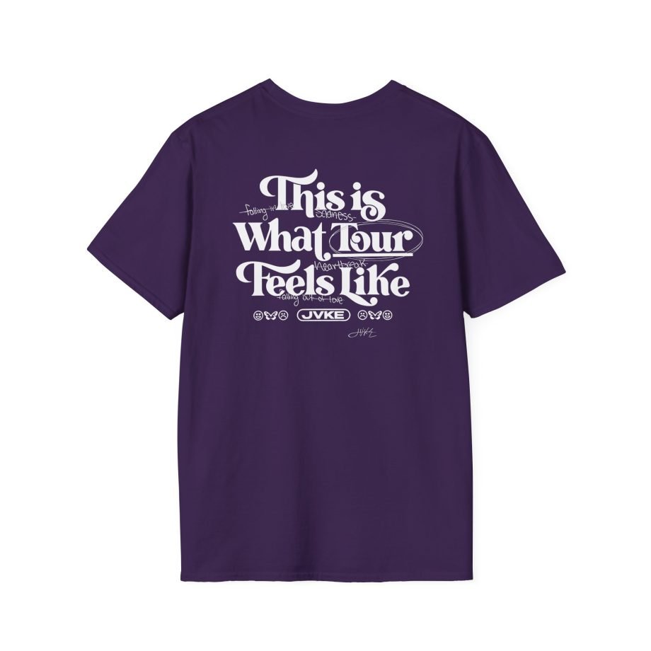 Jvke What Tour Feels Like Unisex Softstyle T-Shirt