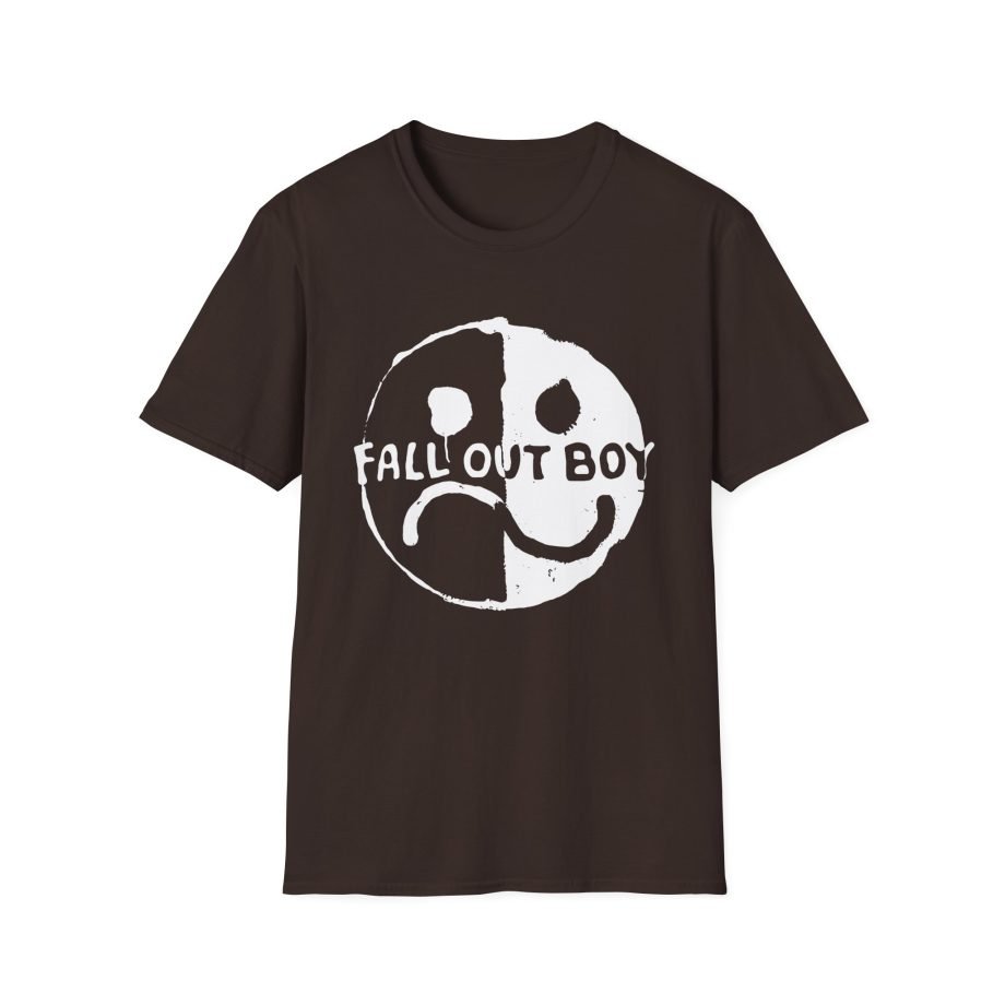 Fall Out Boy Smile Frown Unisex Softstyle T-Shirt