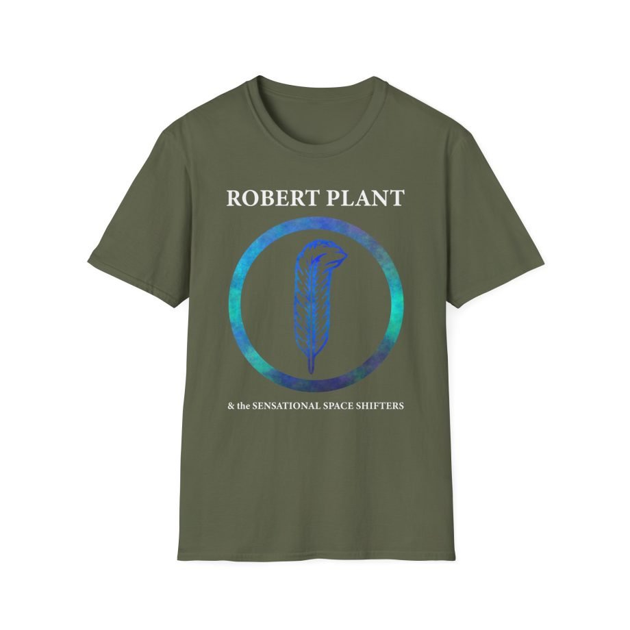 Robert Plant Carry Fire Us September Tour Dates Unisex Softstyle T-Shirt