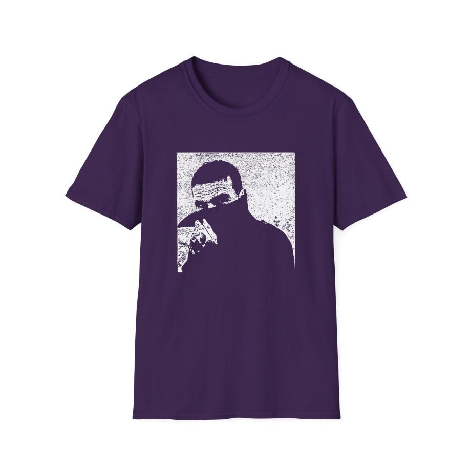 Night Sins Portrait in Silver Style Unisex Softstyle T-Shirt