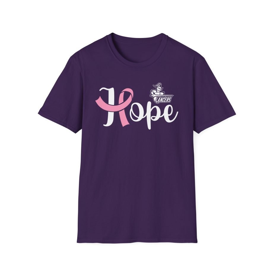 College Lake County Ribbon Hope Unisex Softstyle T-Shirt