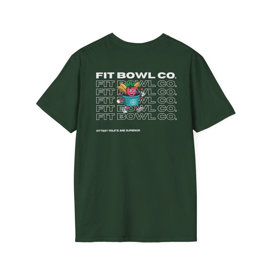 Acai Bowl Mascot Unisex Softstyle T-Shirt
