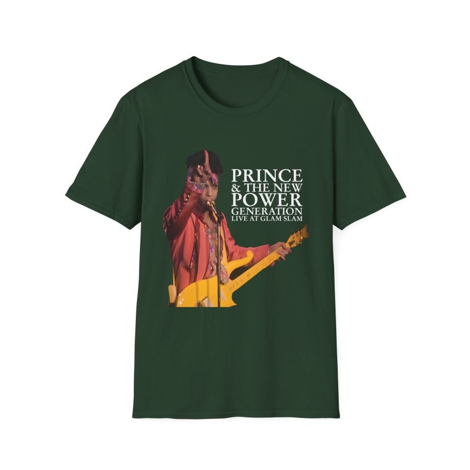 Prince Live At Glam Slam Unisex Softstyle T-Shirt