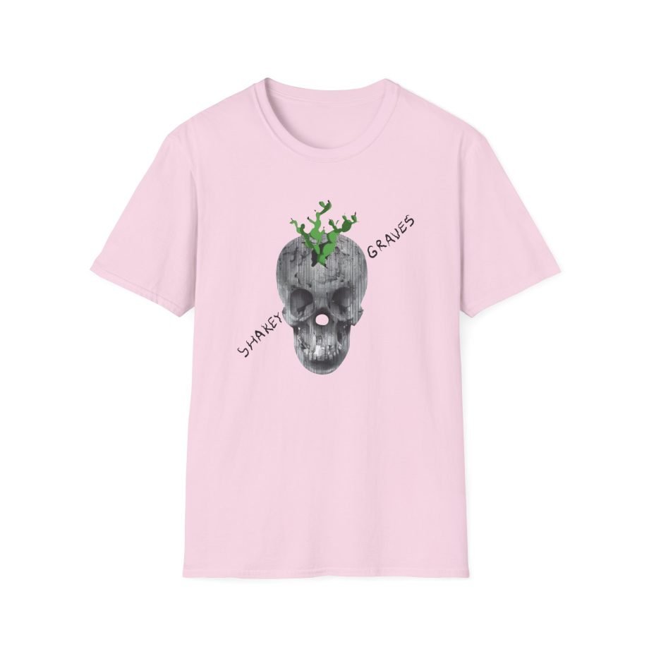 Shakey Graves Skull Unisex Softstyle T-Shirt