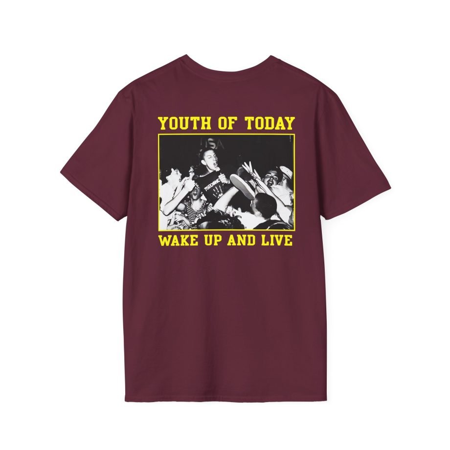 Youth of Today Wake Up And Live Unisex Softstyle T-Shirt