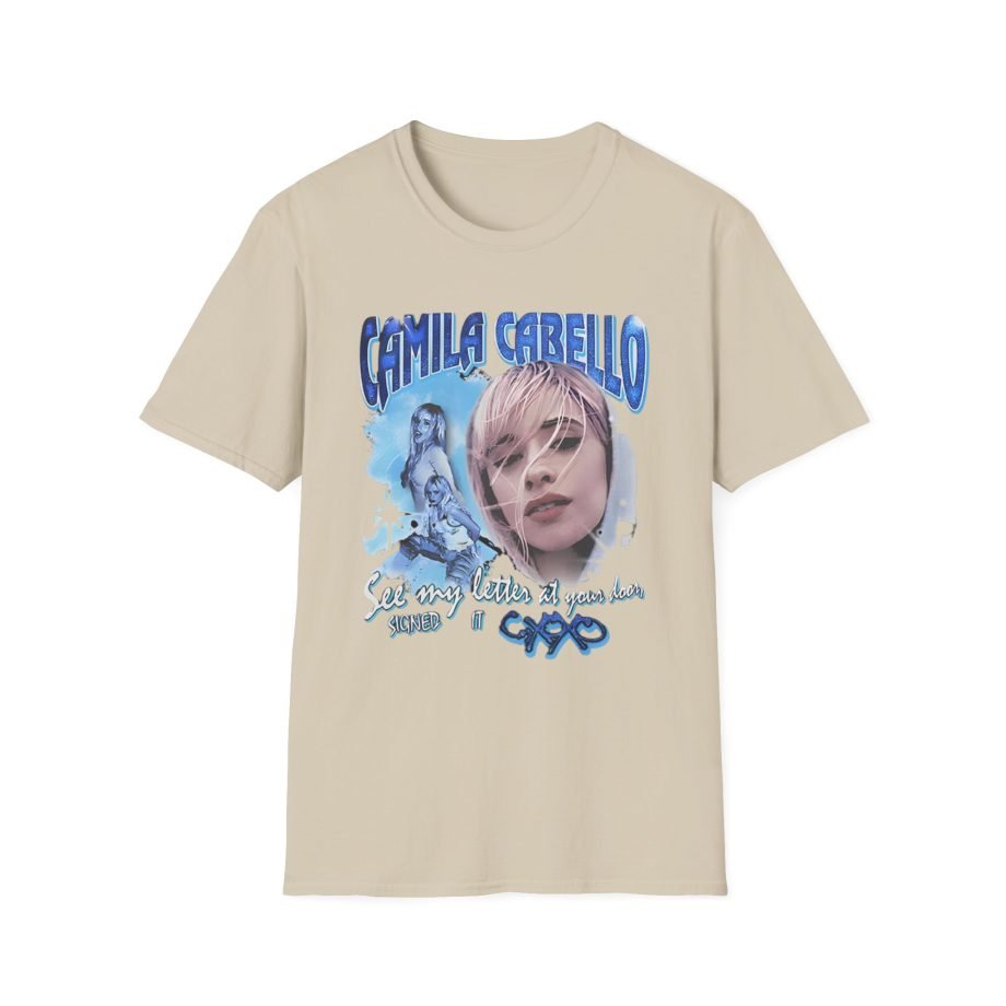 Camila Cabello Signed It C,xoxo Unisex Softstyle T-Shirt