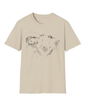 Gracie Abrams Portrait Sketch Unisex Softstyle T-Shirt