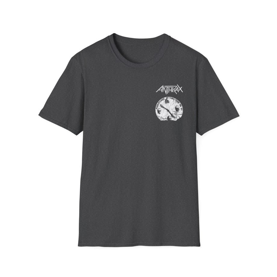 Anthrax Broken Clock Unisex Softstyle T-Shirt