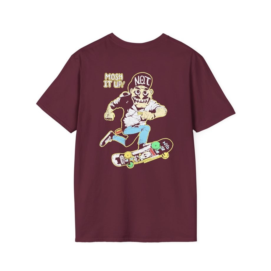 Anthrax Mosh It Up Skater Unisex Softstyle T-Shirt