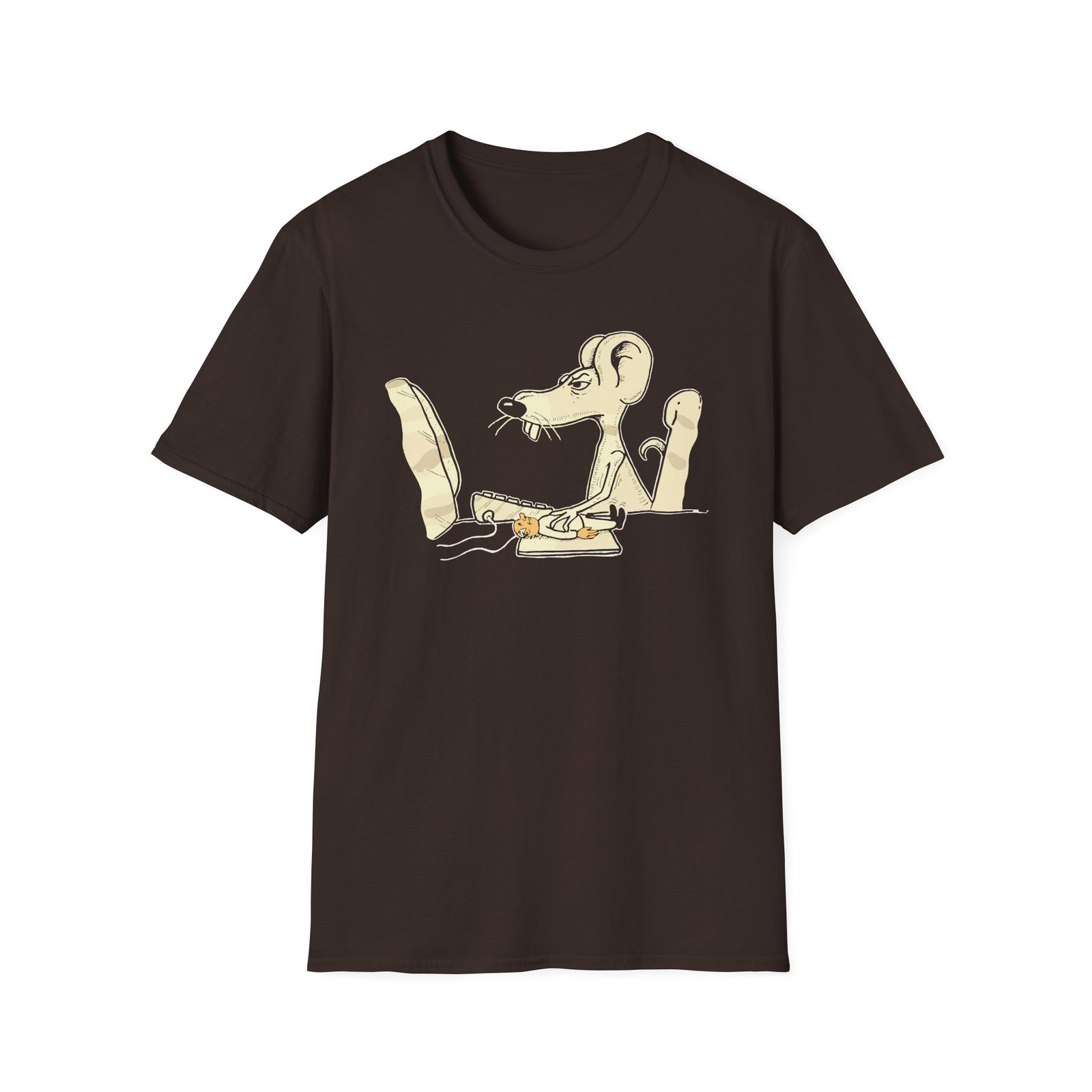 Peyton Coffee Vtg Humor Unisex Softstyle T-Shirt