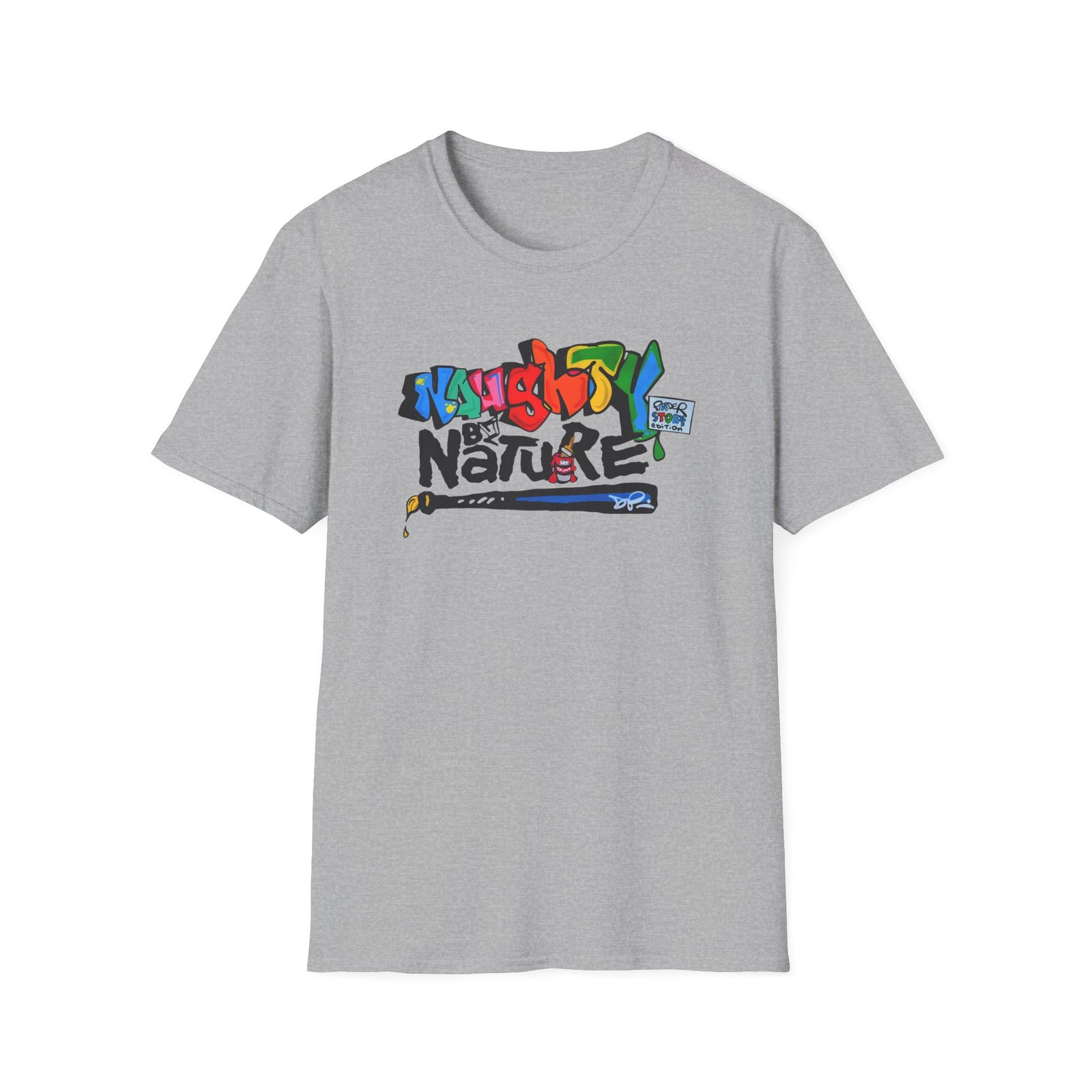 Naughty by Nature X Pinder Story Edition Unisex Softstyle T-Shirt