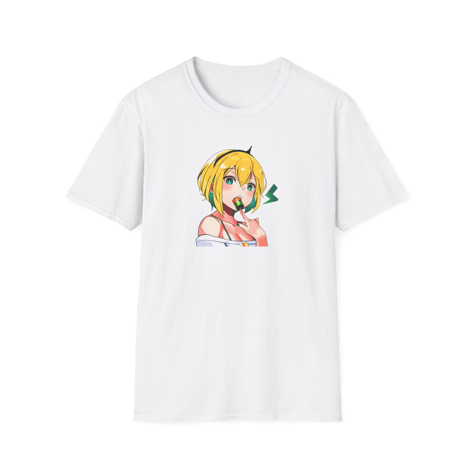 Amano Pikamee Anime Unisex Softstyle T-Shirt