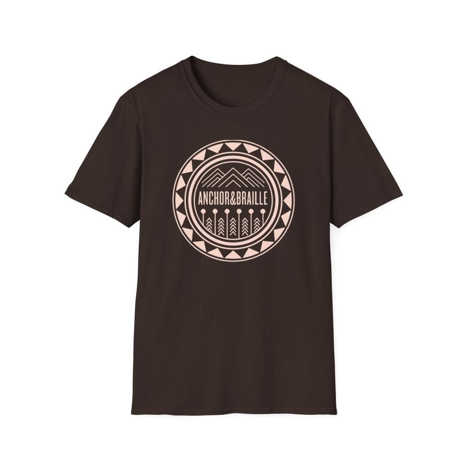 Anchor and Braille Unisex Softstyle T-Shirt