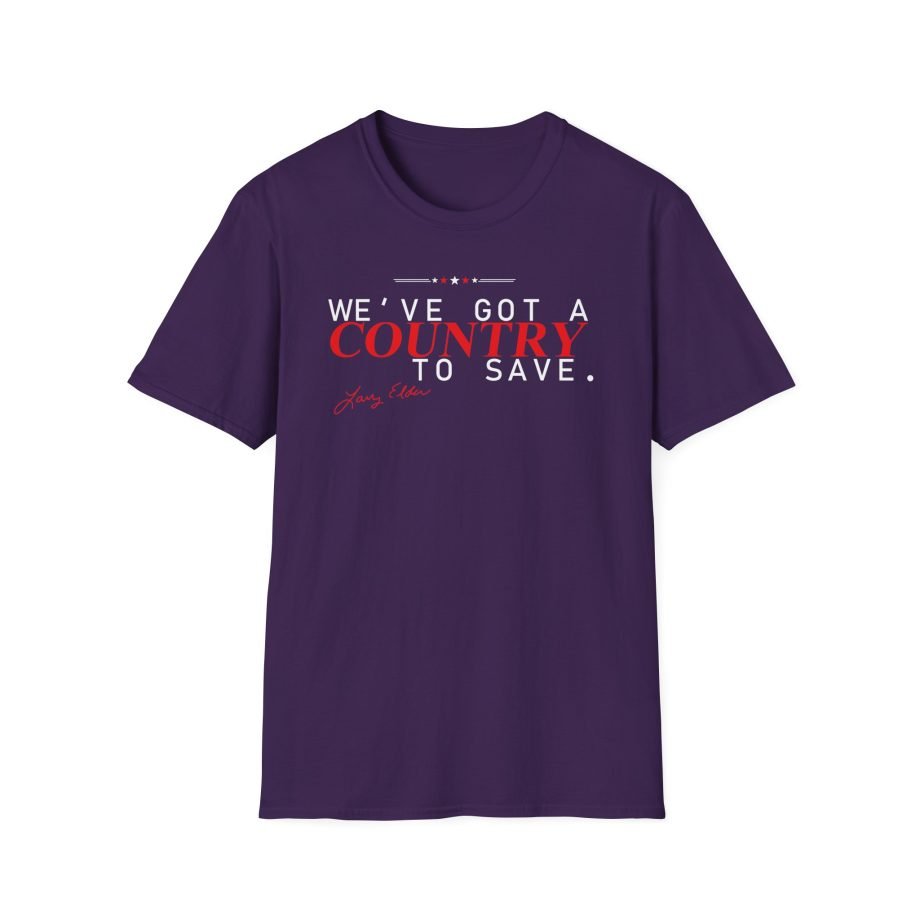Larry Elder Our Country unisex softstyle t-shirt
