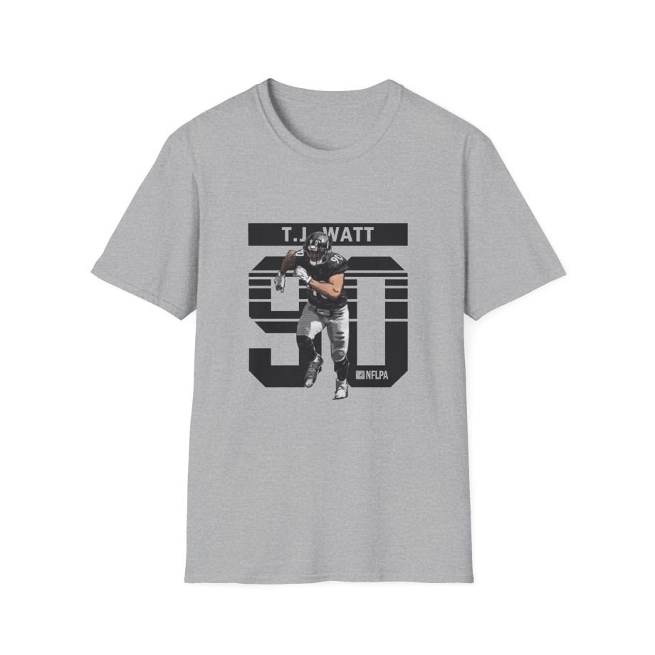 Tj Watt Grunge Unisex Softstyle T-Shirt