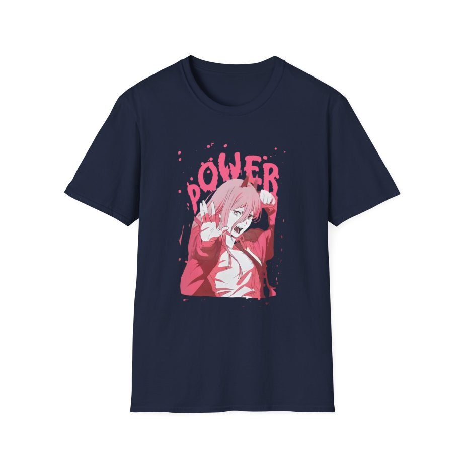Chainsaw Man Power Splatter Unisex Softstyle T-Shirt