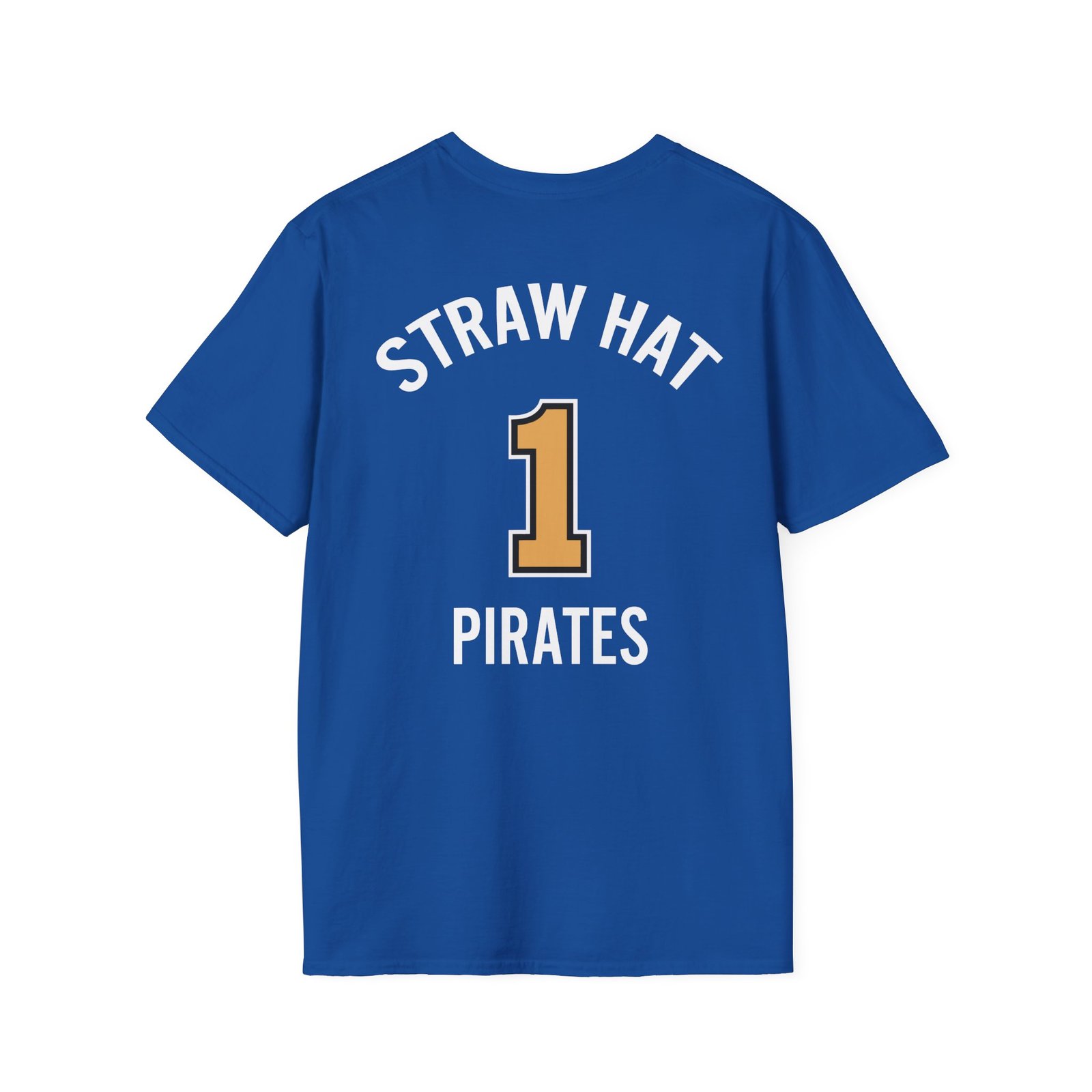 One Piece Straw Hat Pirates Unisex Softstyle T-Shirt