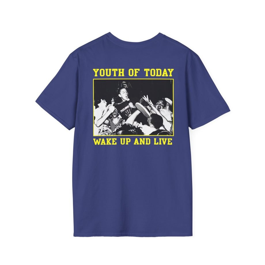 Youth of Today Wake Up And Live Unisex Softstyle T-Shirt