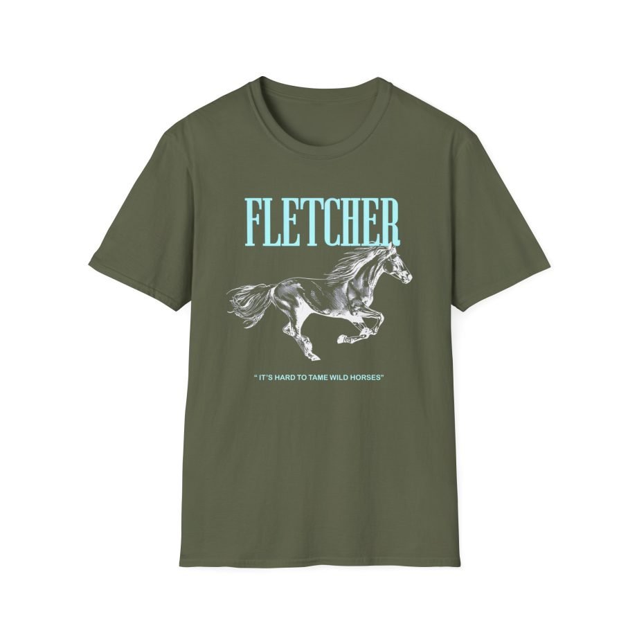 Fletcher It's Hard to Tame Wild Horses Unisex Softstyle T-Shirt