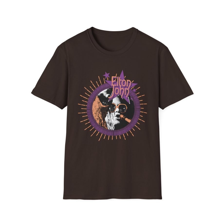 EJF GYBR Sunburst Piano Frame Photo Unisex Softstyle T-Shirt