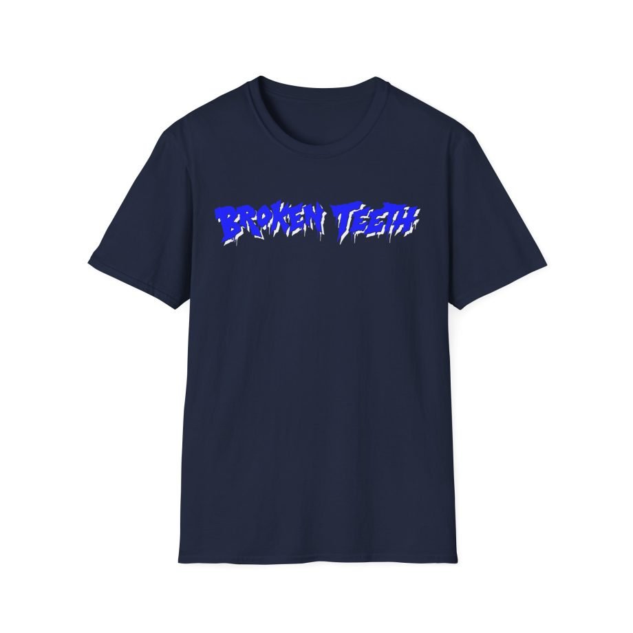 Broken Teeth Confront your Fears Unisex Softstyle T-Shirt
