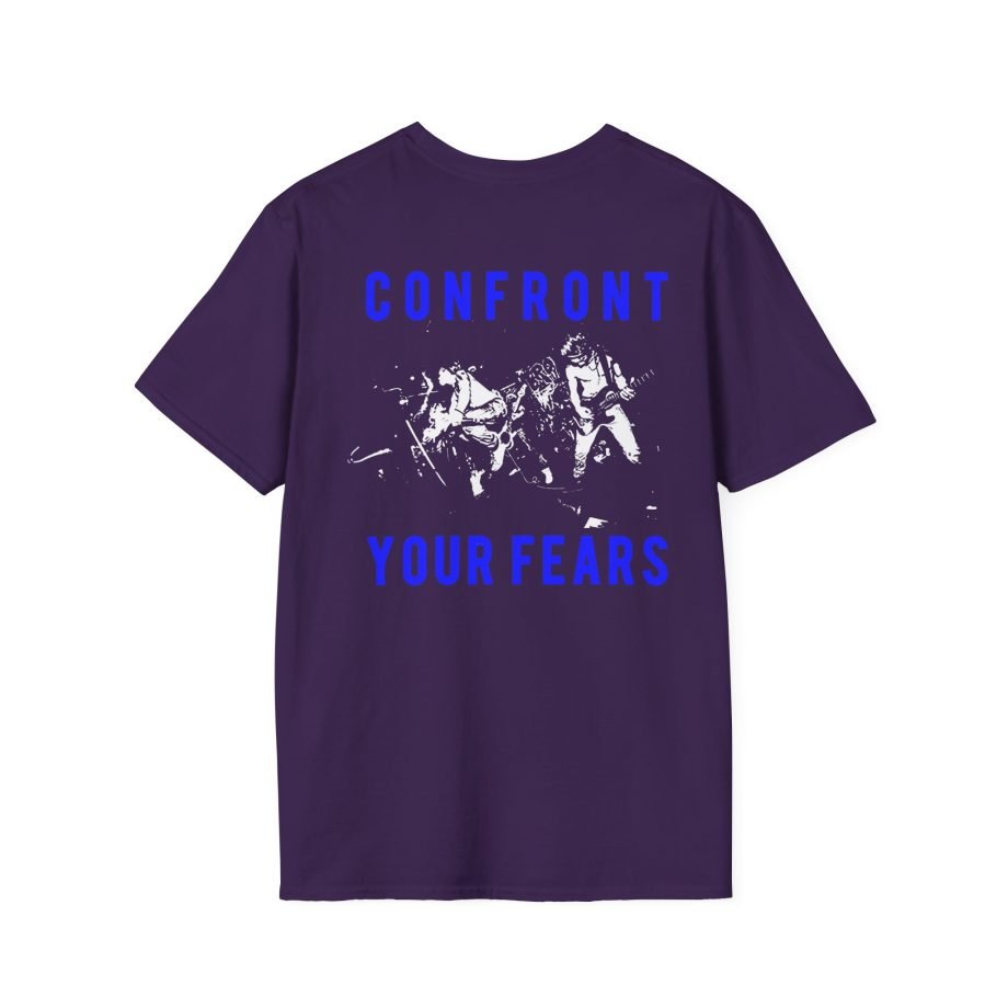 Broken Teeth Confront your Fears Unisex Softstyle T-Shirt
