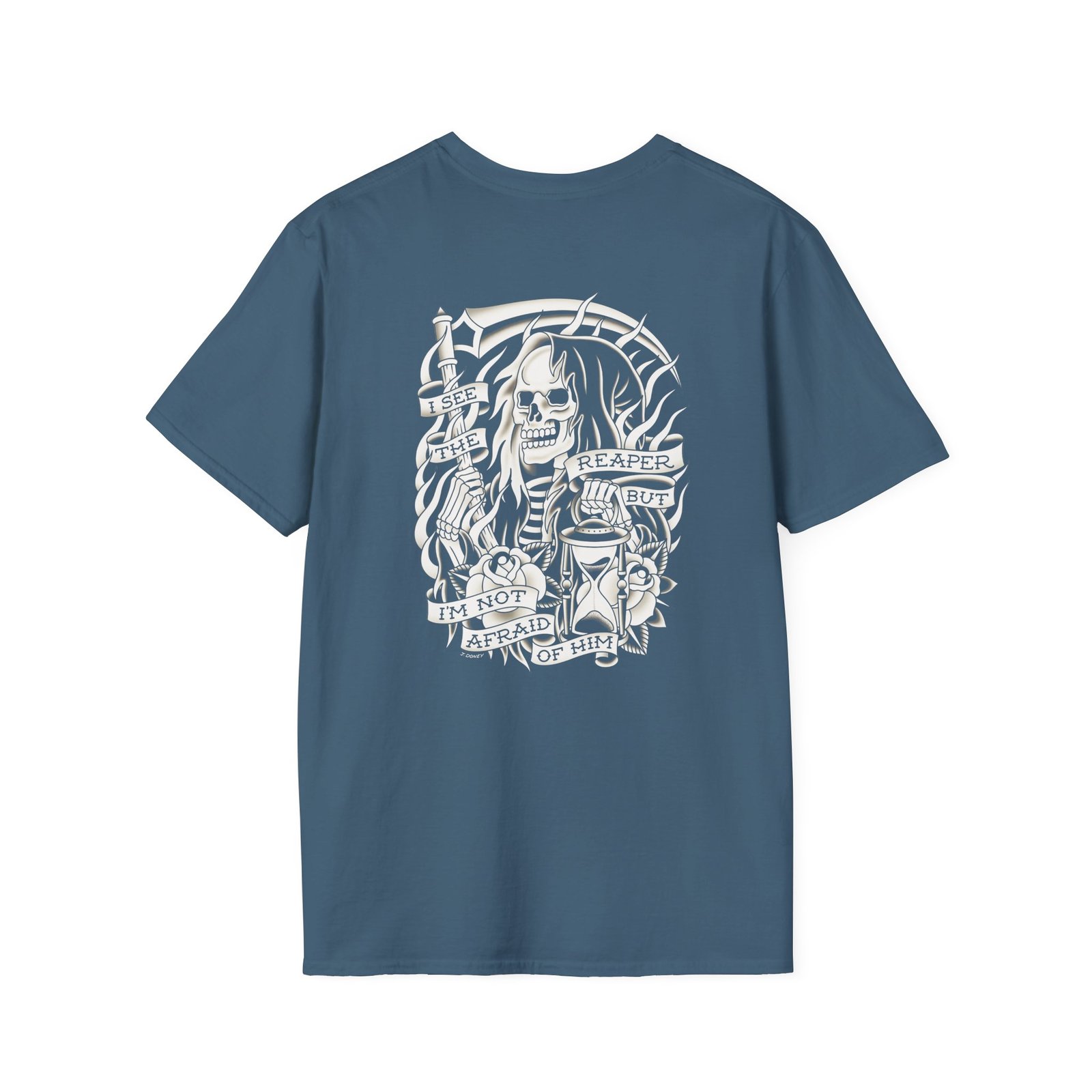 The Ghost Inside Skull Reaper Unisex Softstyle T-Shirt