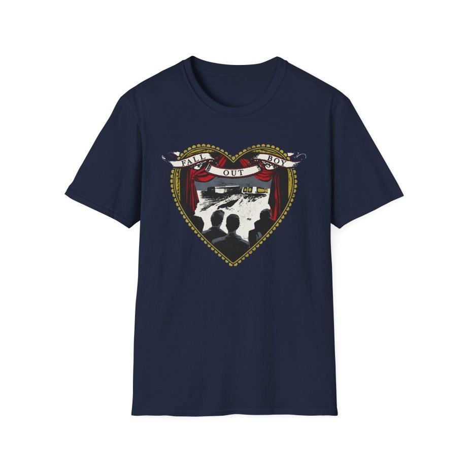 Fall Out Boy Album Cover Heart Unisex Softstyle T-Shirt