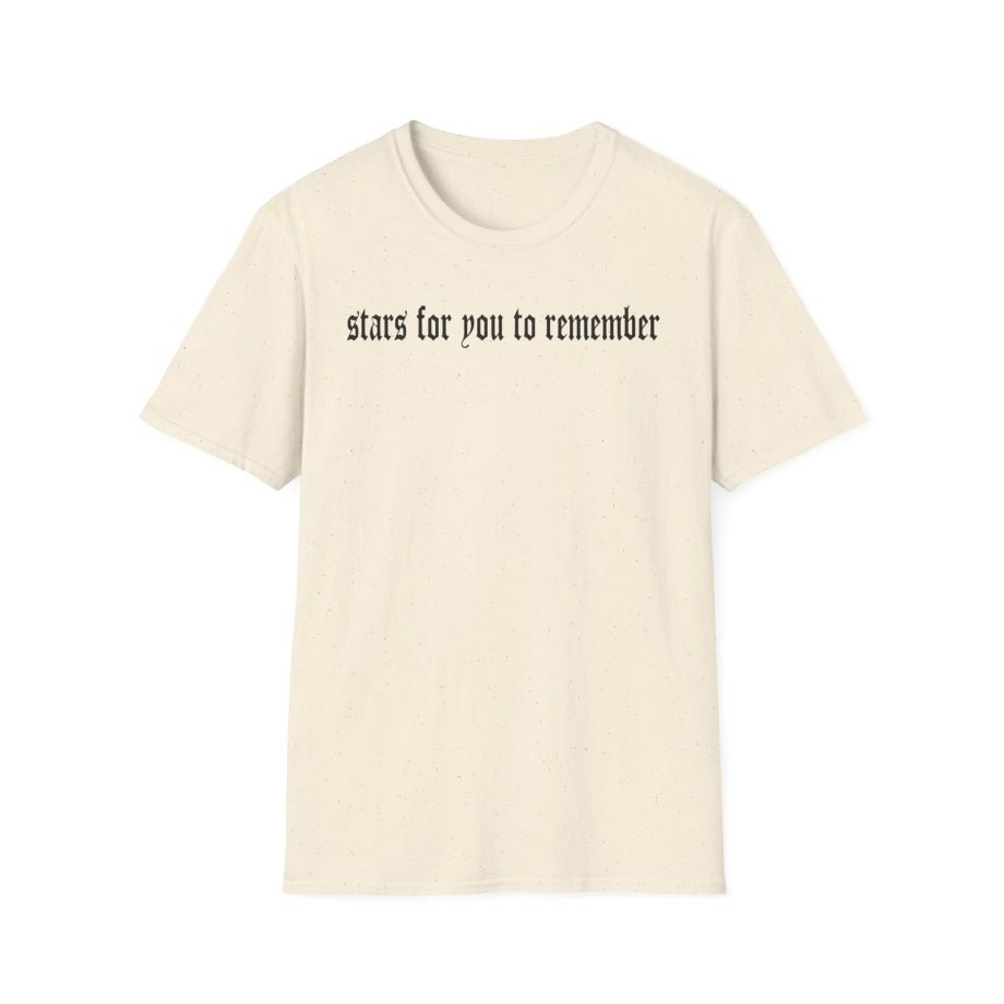 Varials Stars for You to Remember Unisex Softstyle T-Shirt
