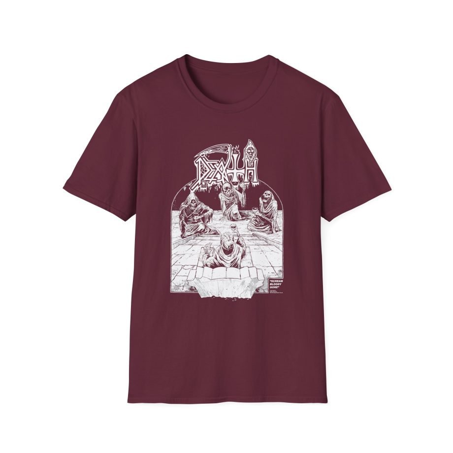 Death Scream Bloody Gore Unisex Softstyle T-Shirt