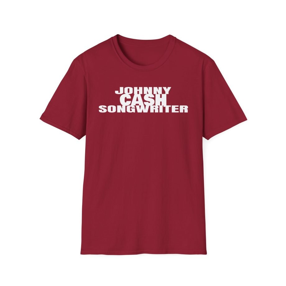 Johnny Cash Songwriter Unisex Softstyle T-Shirt