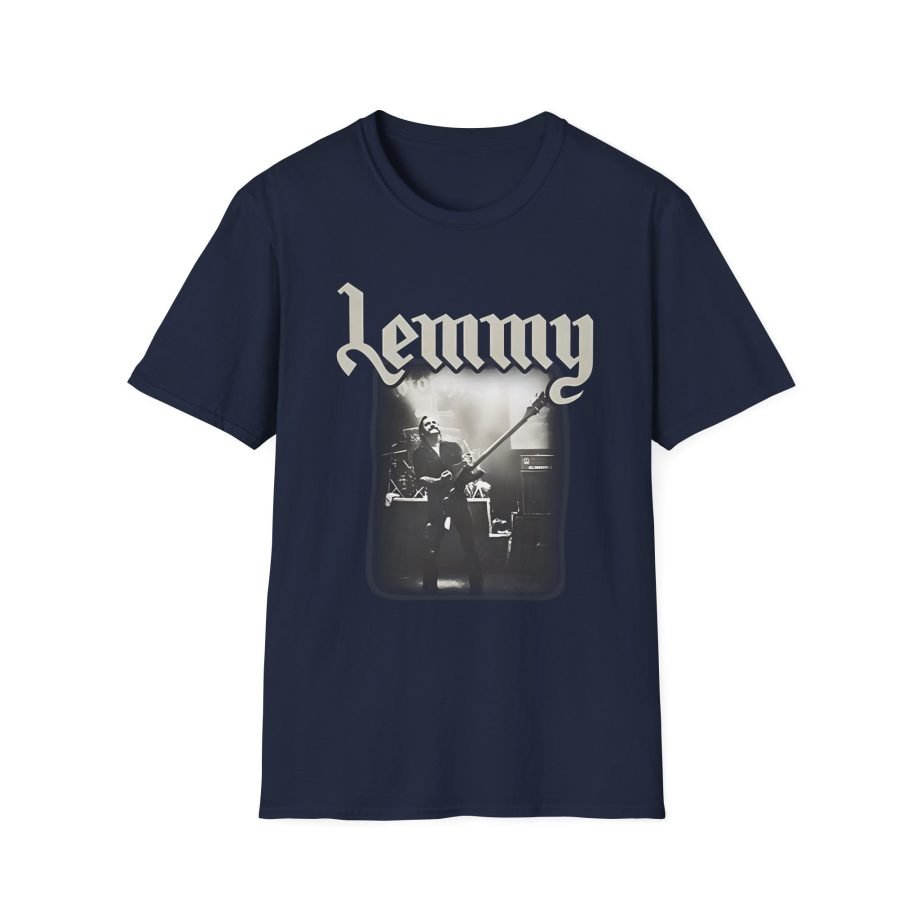 Motorhead Lemmy Lived to Win Unisex Softstyle T-Shirt
