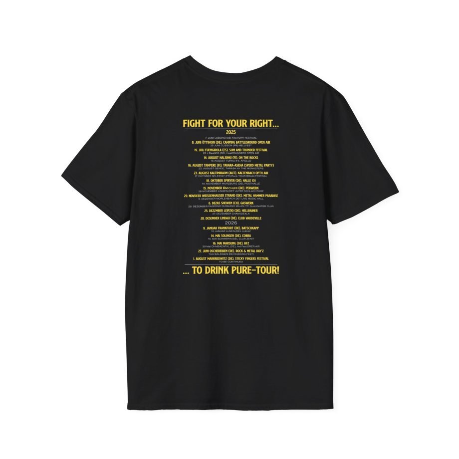 Tankard Chemical Invasion Tour  2025 Unisex Softstyle T-Shirt