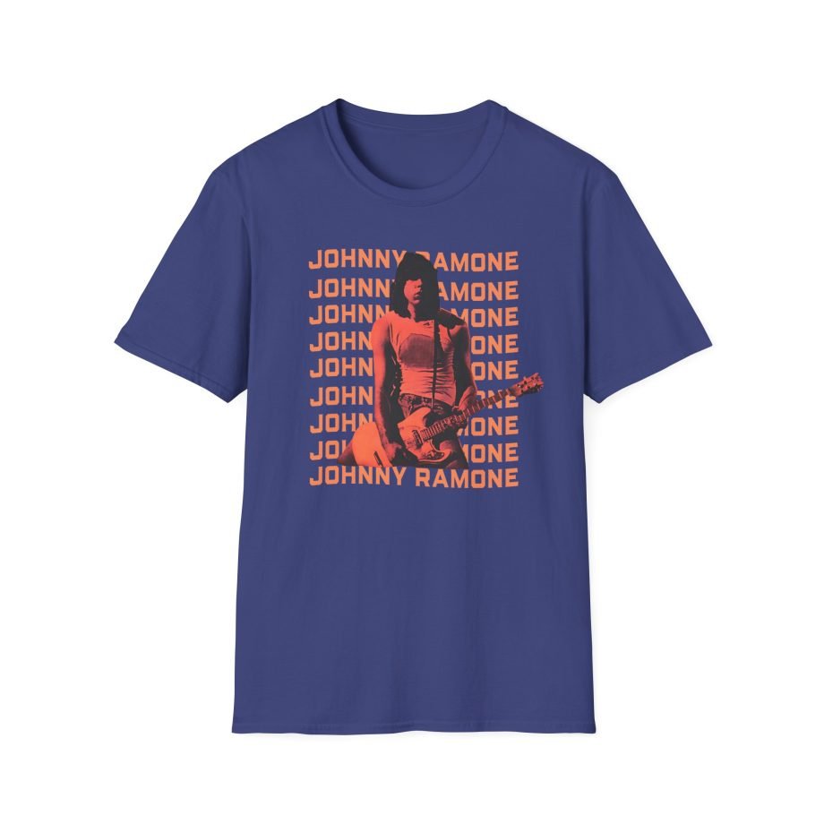 Johnny Ramone Repeat Unisex Softstyle T-Shirt