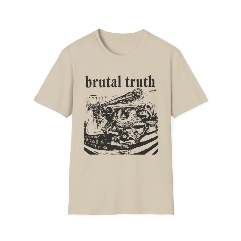 Brutal Truth Kill Pig Unisex Softstyle T-Shirt