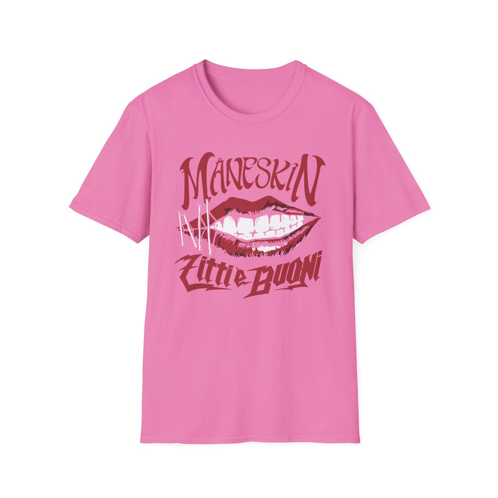 Maneskin Logo Unisex Softstyle T-Shirt