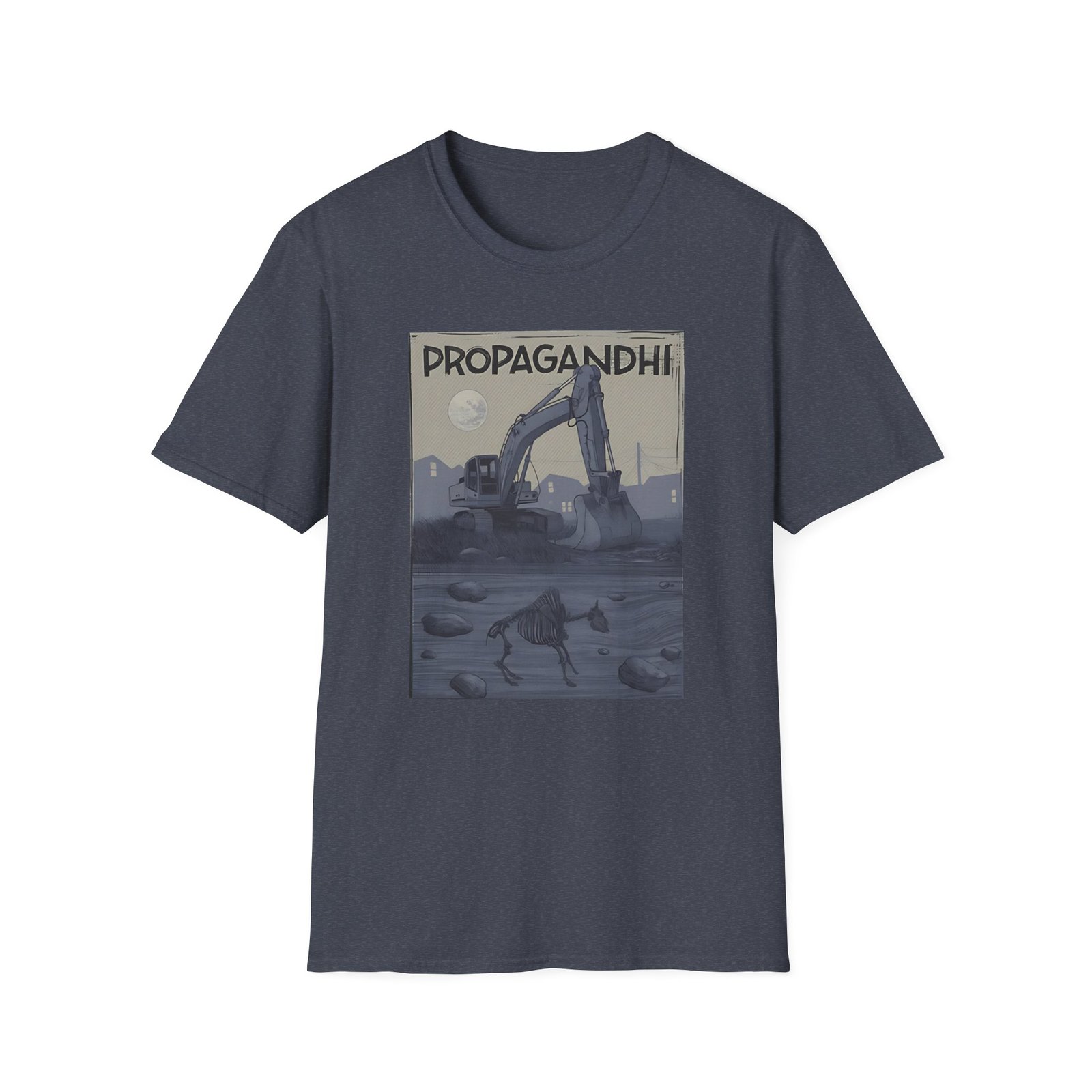 Propagandhi Bulldoze Unisex Softstyle T-Shirt